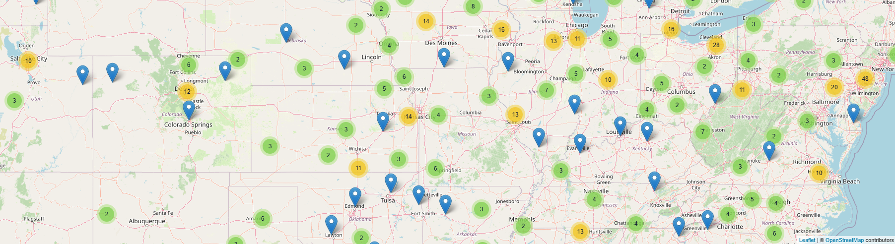 Data map placeholder